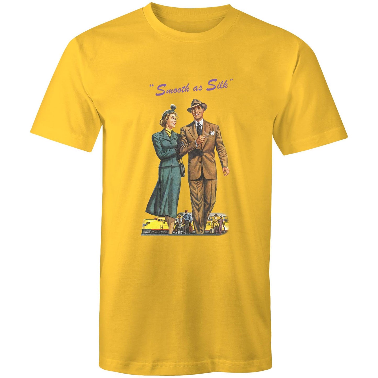 Mens t-shirt - Smooth as Silk (Free shipping)