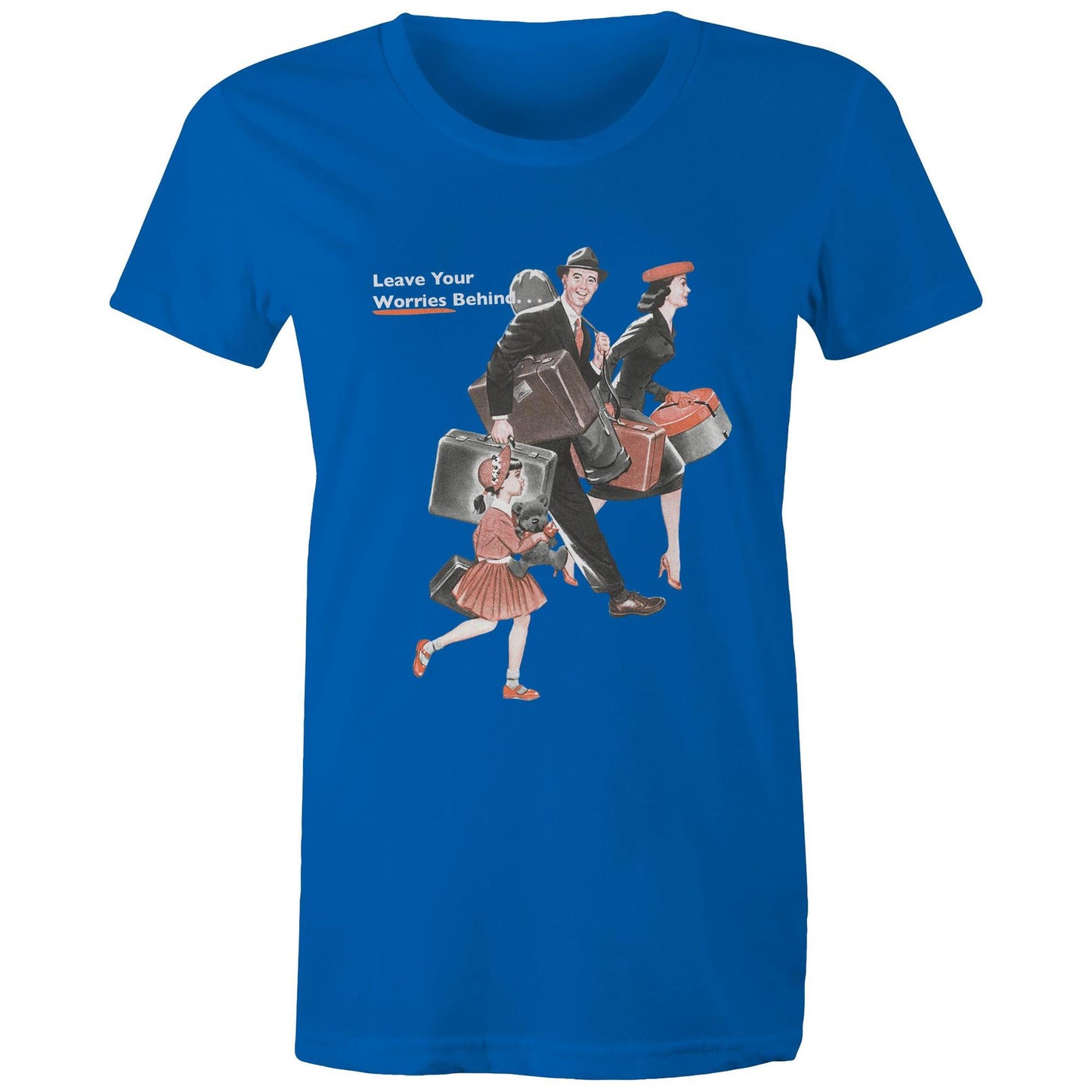 Women's t-shirt - Leave Your Worries Behind (Free shipping)