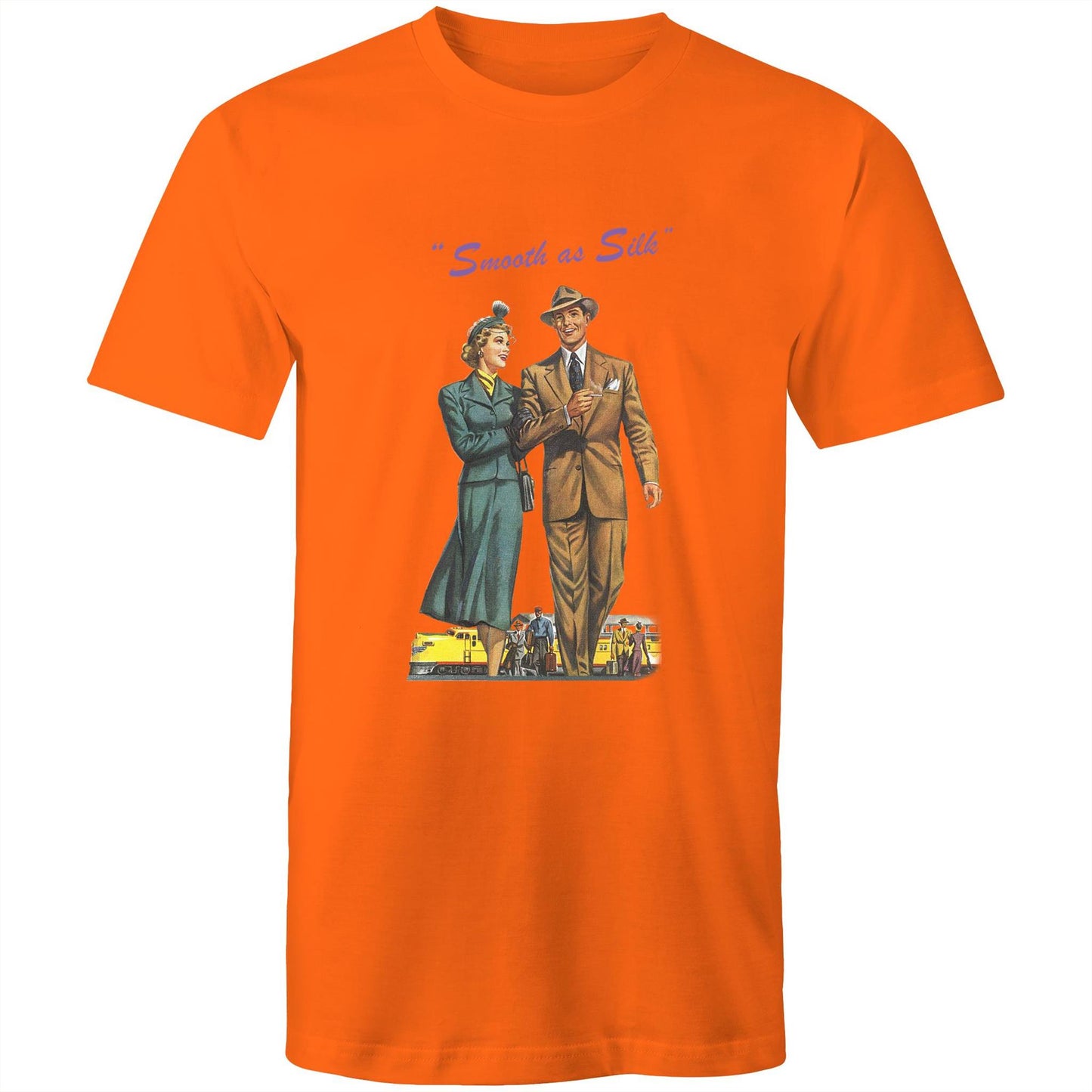 Mens t-shirt - Smooth as Silk (Free shipping)