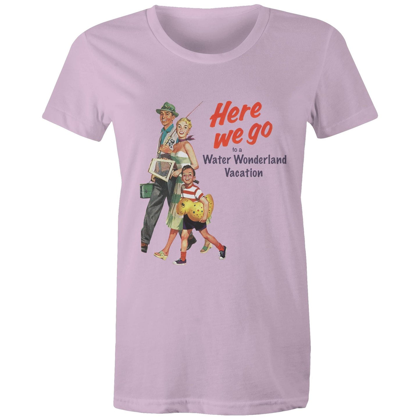 Women's t-shirt - Water Wonderland Vacation (Free shipping)