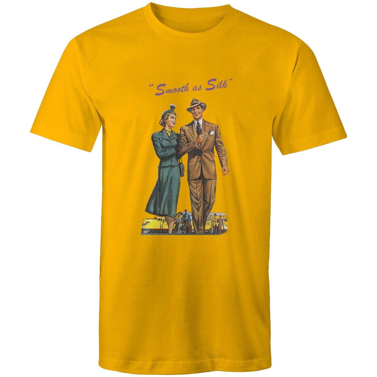 Mens t-shirt - Smooth as Silk (Free shipping)