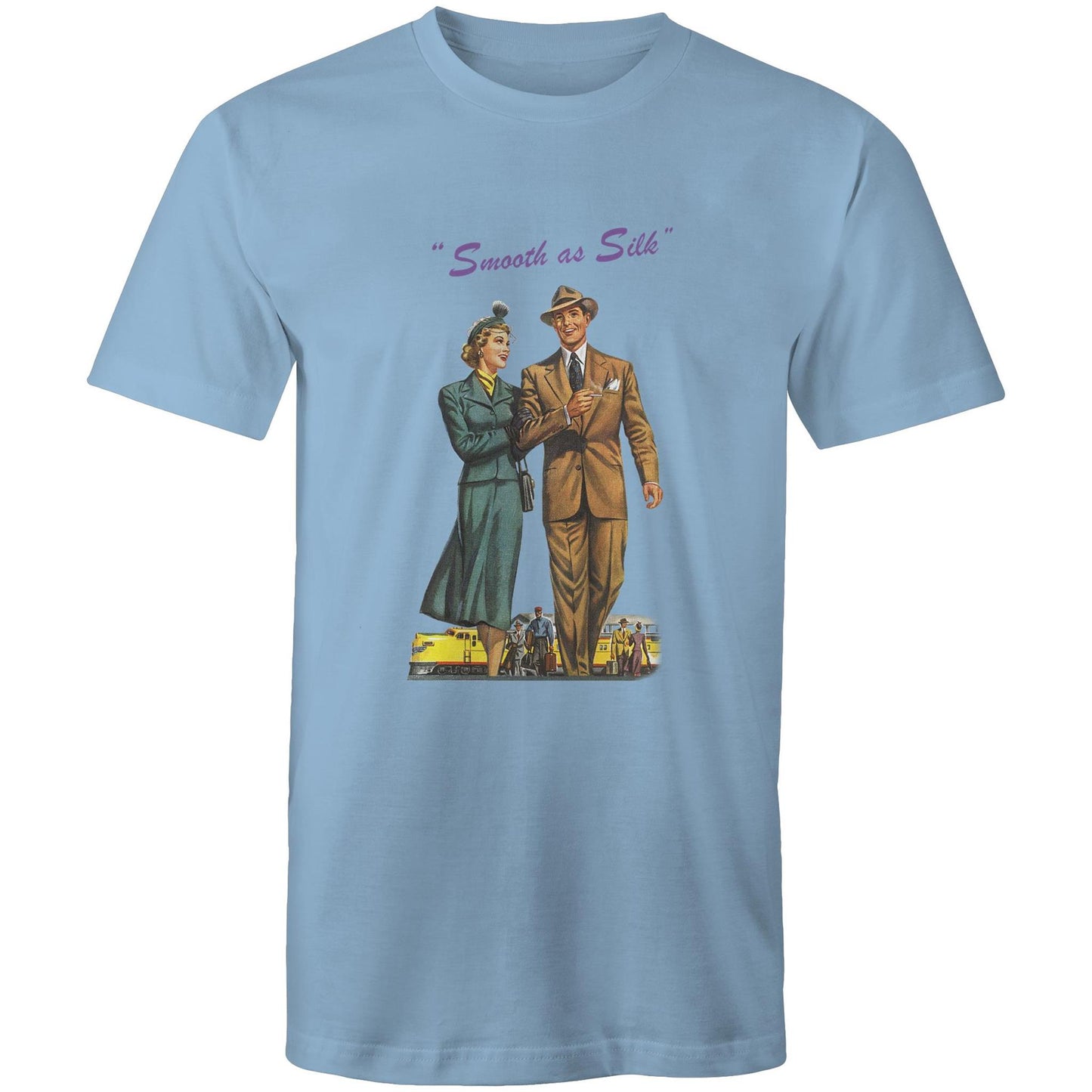 Mens t-shirt - Smooth as Silk (Free shipping)