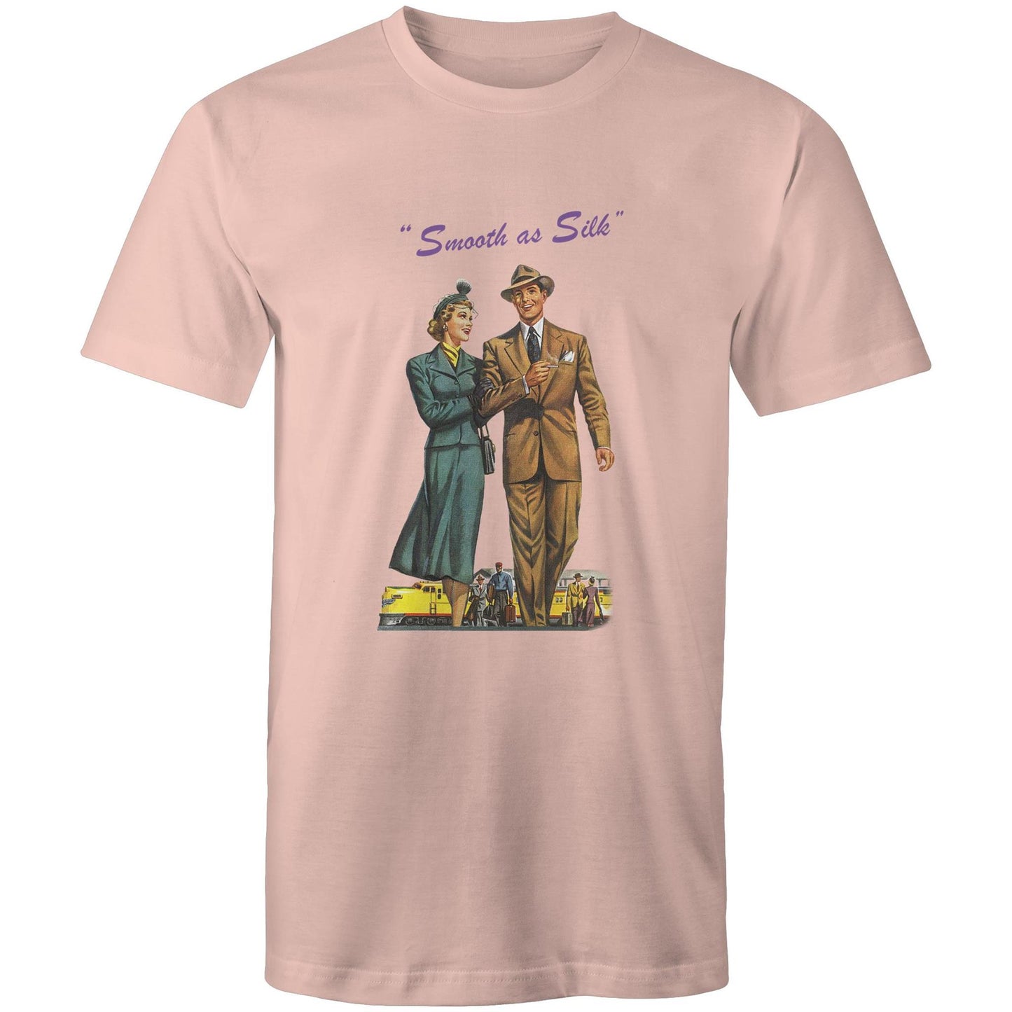 Mens t-shirt - Smooth as Silk (Free shipping)
