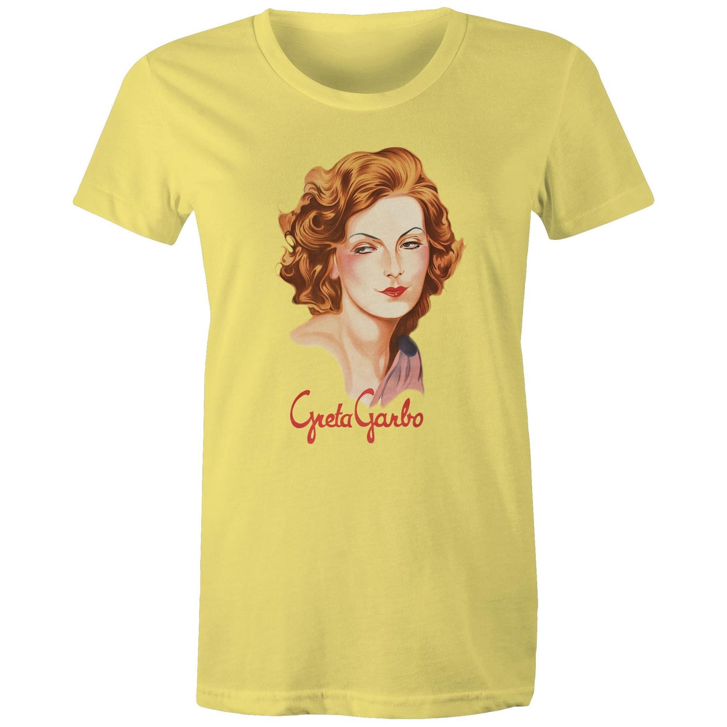 Women's t-shirt - Greta Garbo (Free shipping)
