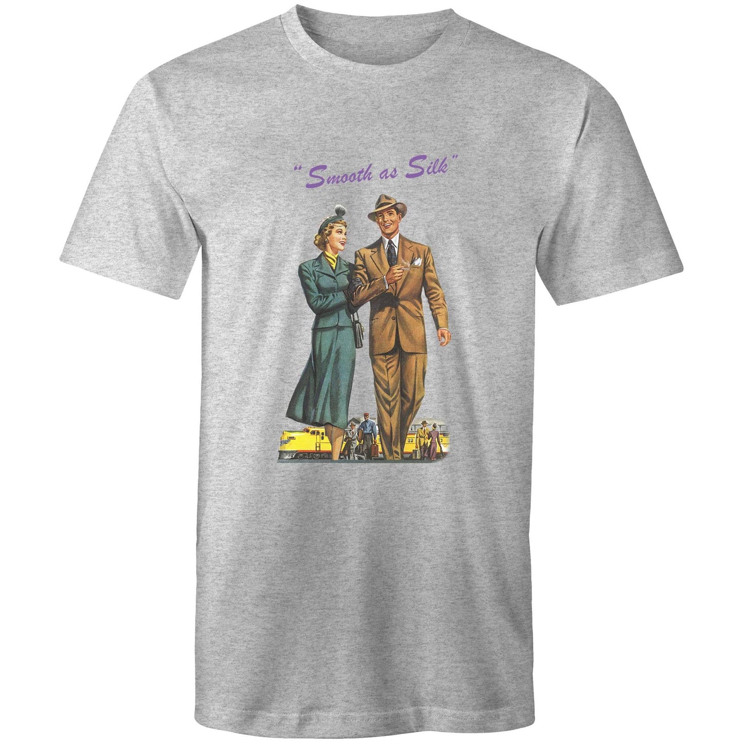 Mens t-shirt - Smooth as Silk (Free shipping)
