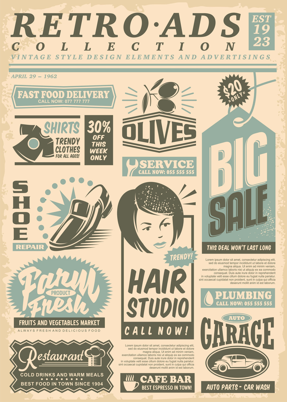 How to Tell if a Vintage Advertisement is Valuable