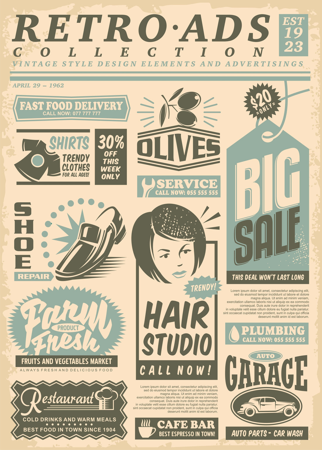 Why people wear t-shirts and hoodies, carry tote bags, and have mugs with images of vintage advertisements