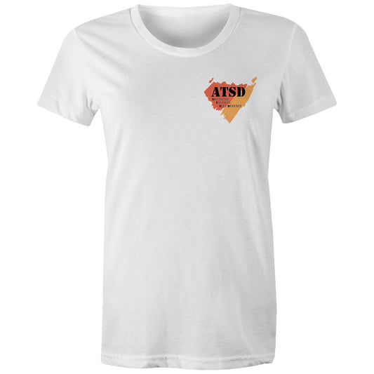 Women's t-shirt - ATSD logo front and back (Free shipping)