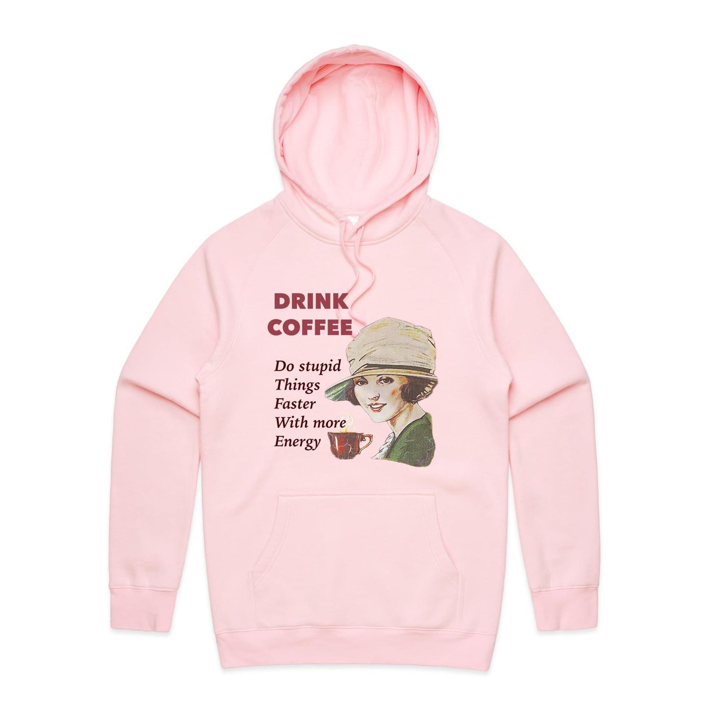 Hoodie - Drink Coffee (Free shipping)