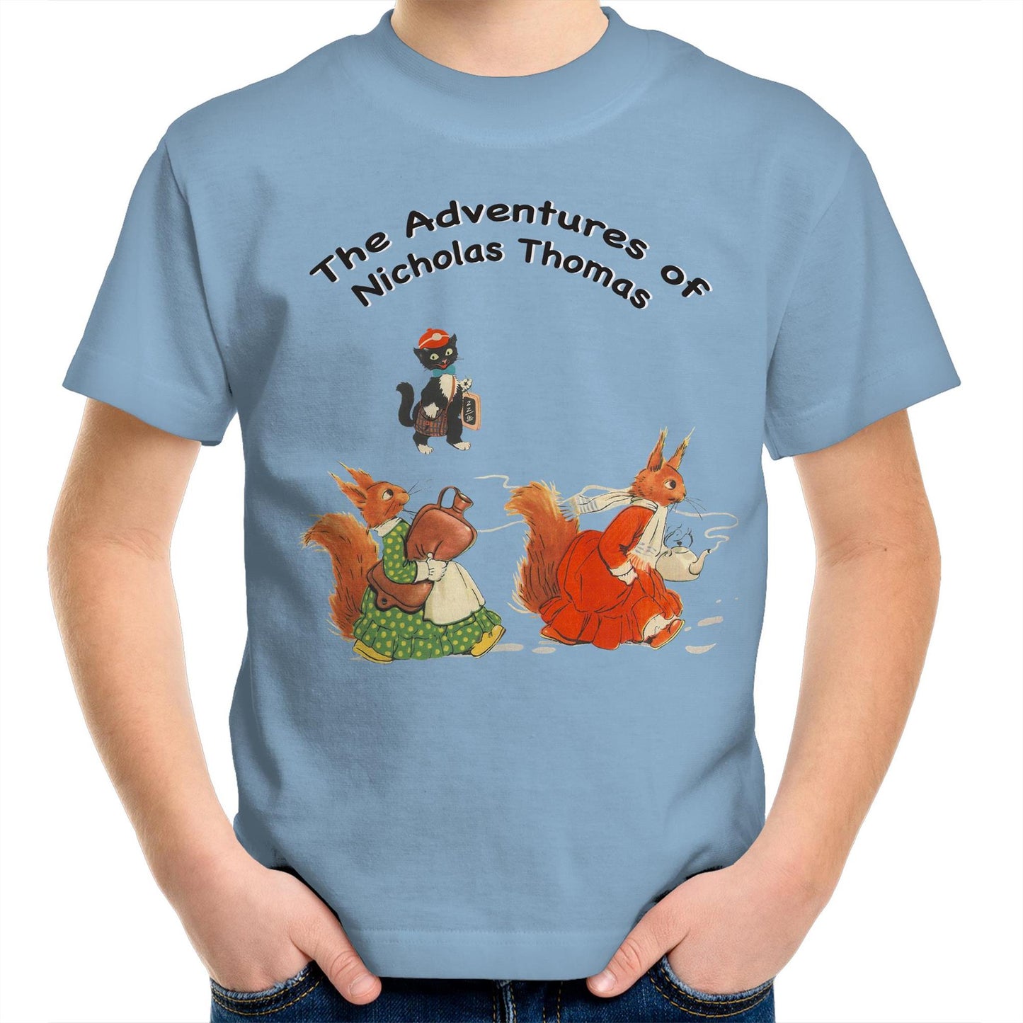 Kids T-Shirt - The Adventures of Nicholas Thomas 7 (Free shipping)