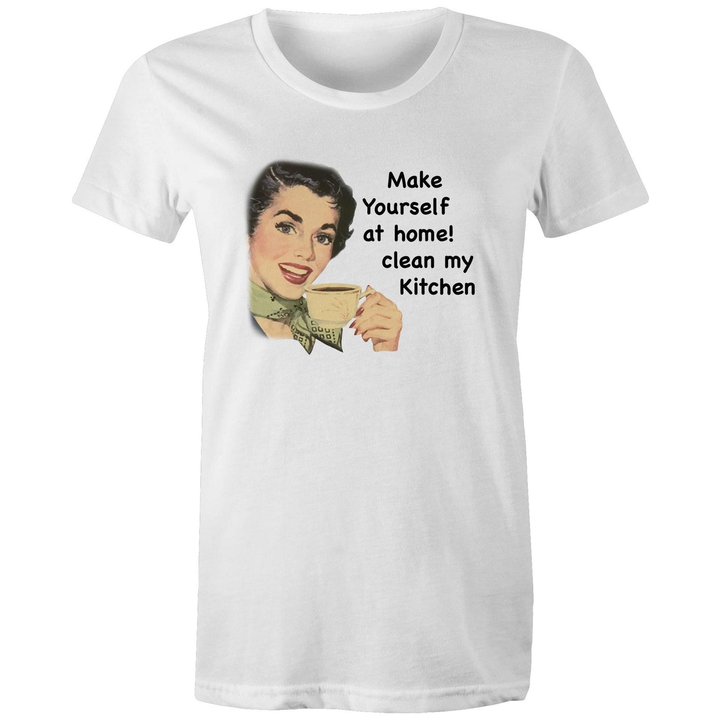 Women's-shirt - Clean my kitchen (Free shipping)