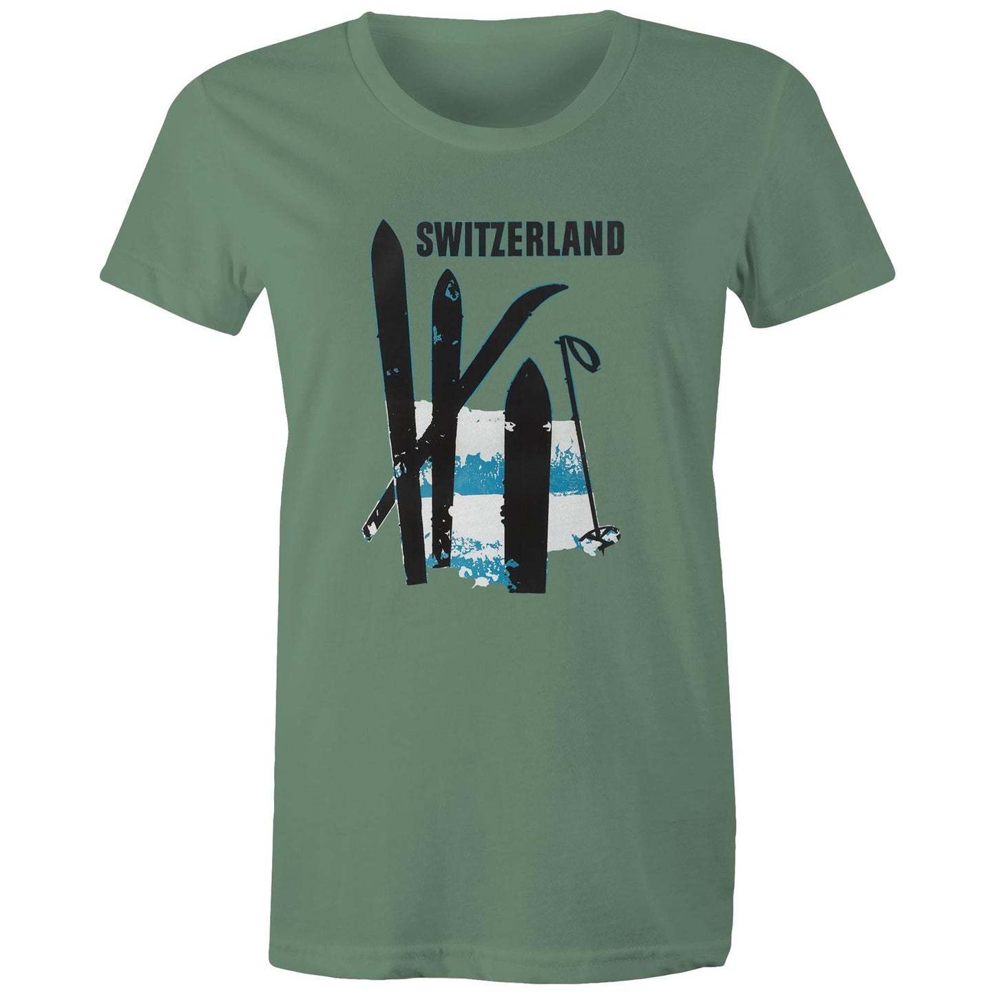 Women's t-shirt - Switzerland (Free shipping)