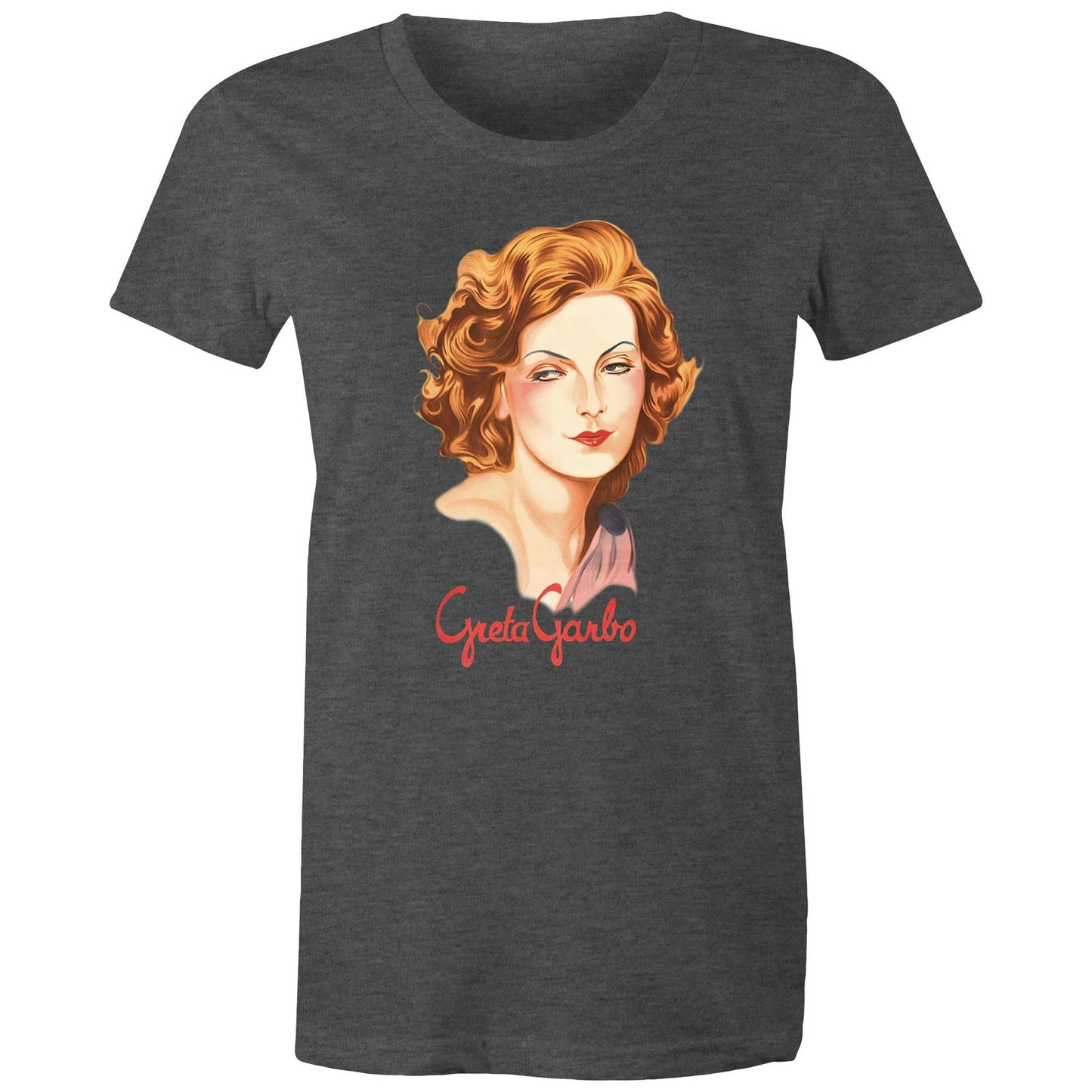 Women's t-shirt - Greta Garbo (Free shipping)