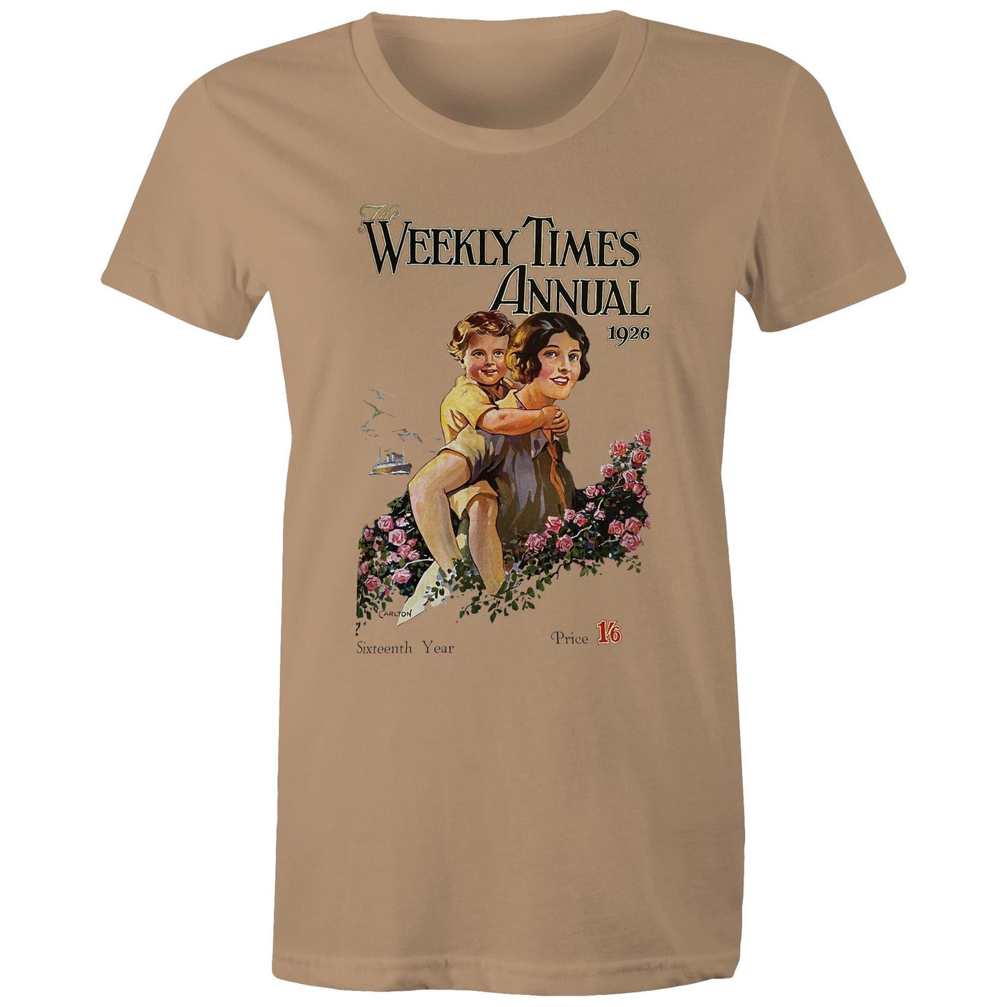 Women's T-Shirt - Weekly Annual Times September 1926