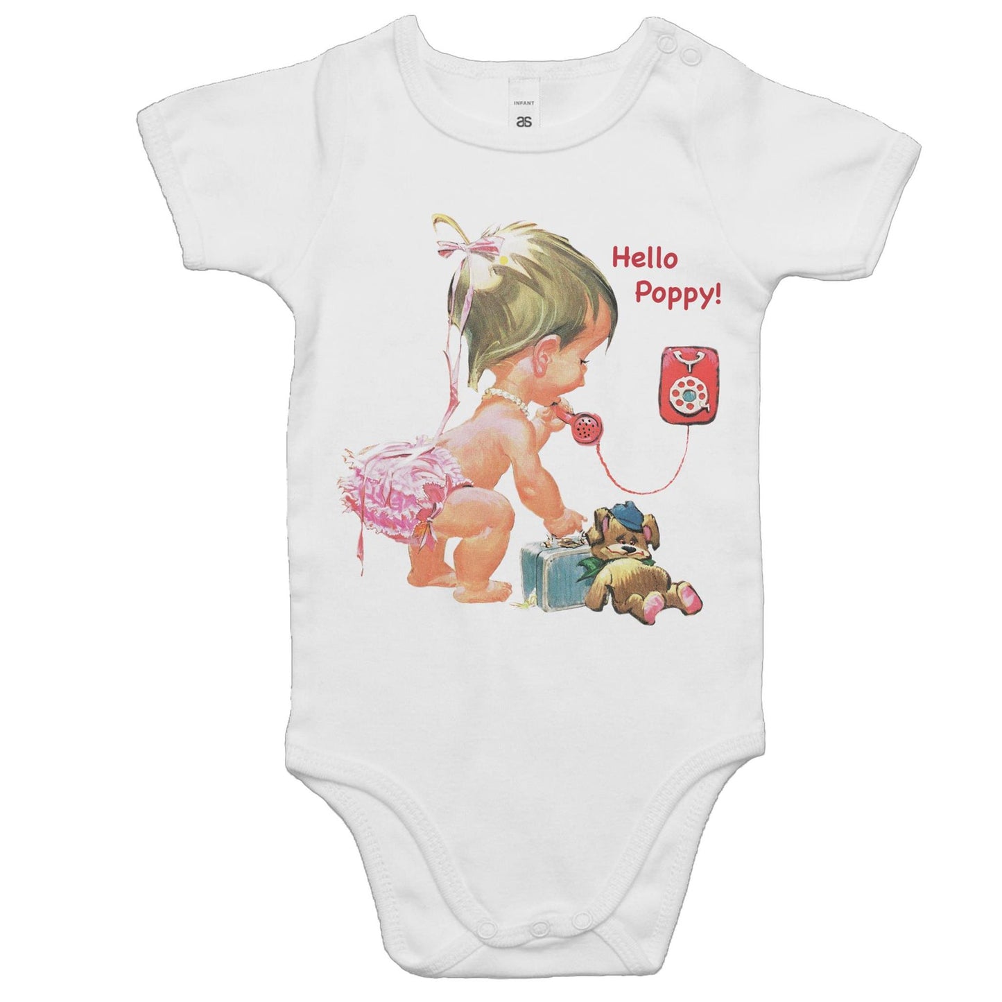 Baby Onesie Romper - Hello Poppy (Free shipping)