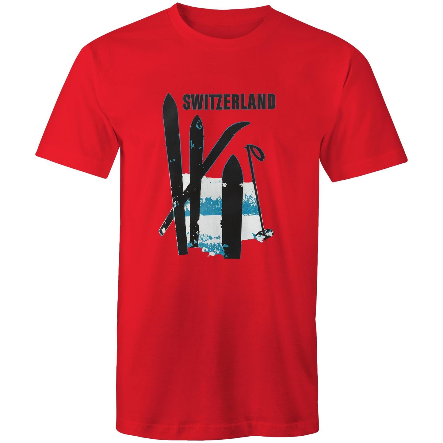 Mens t-shirt - Switzerland (Free shipping)