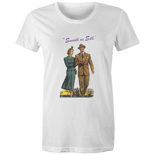 Women's t-shirt - Smooth as Silk (Free shipping)