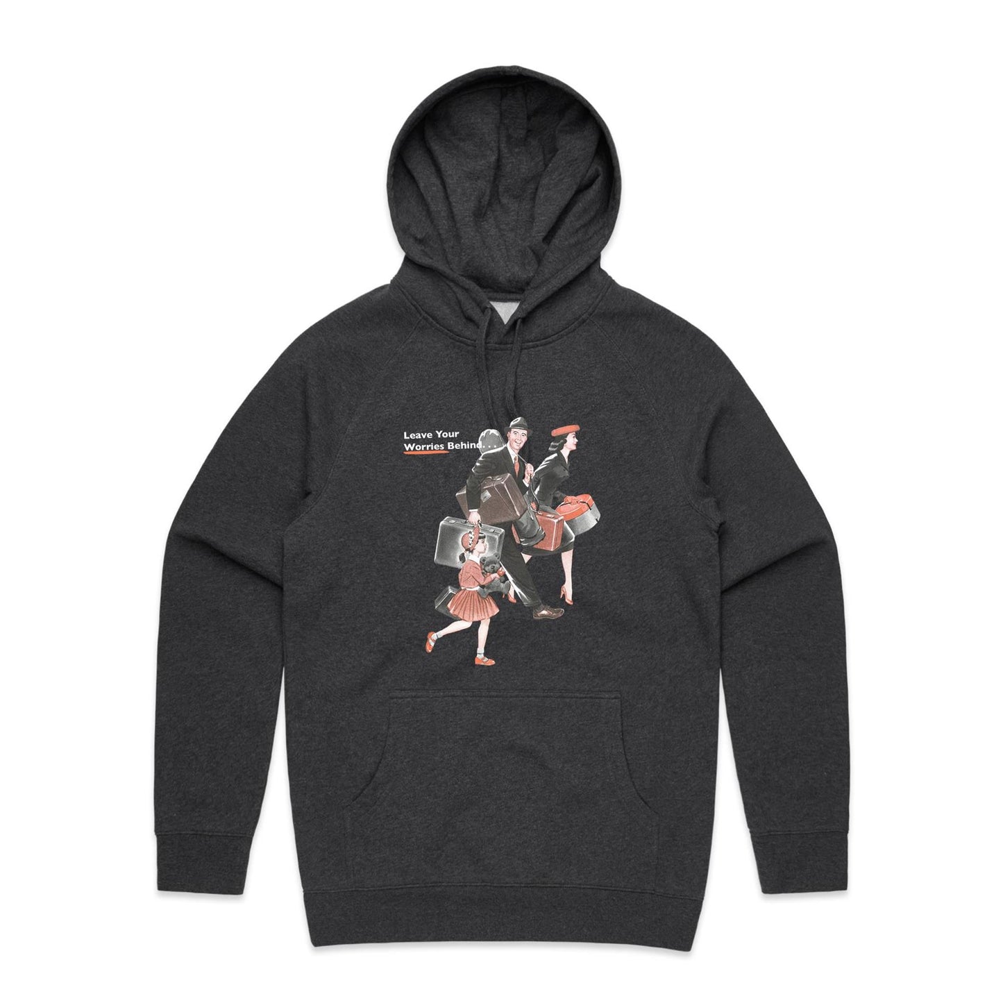 Hoodie - Leave Your Worries Behind (Free shipping)