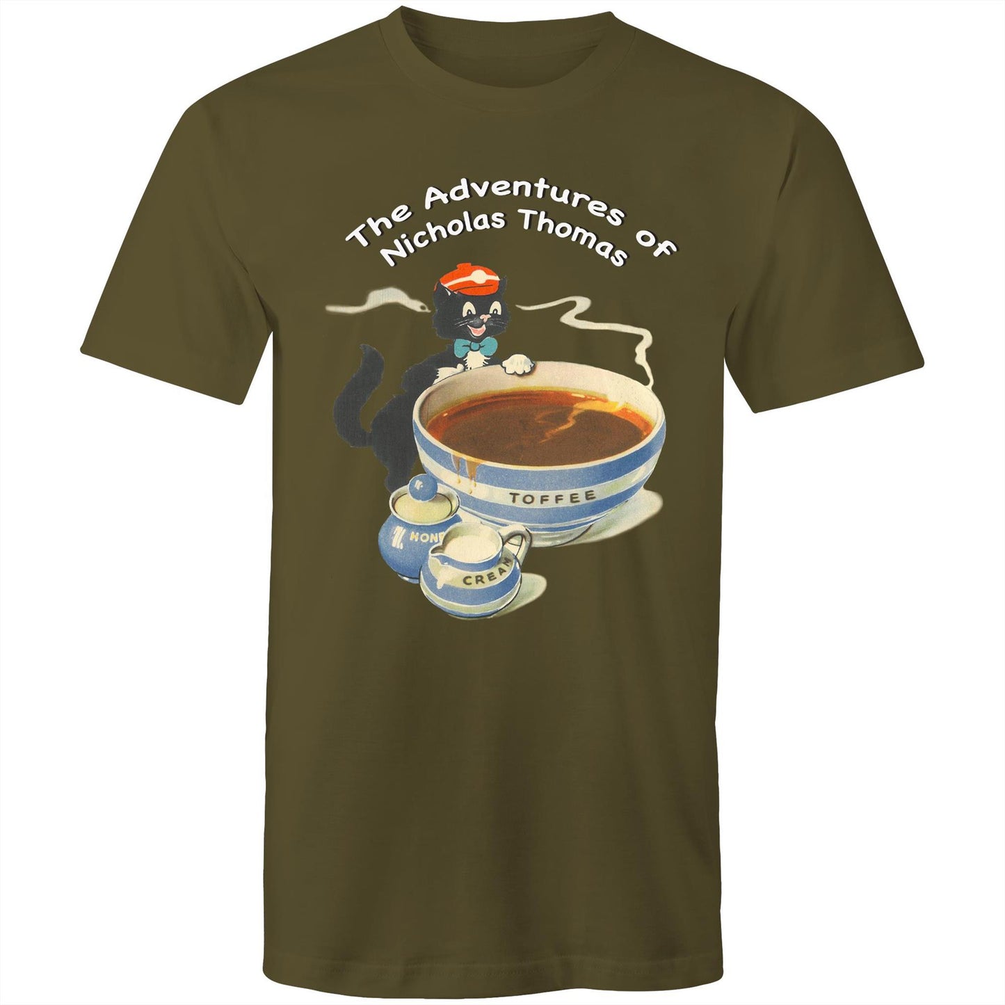 Mens T-Shirt - The Adventures of Nicholas Thomas 1 (Free shipping)