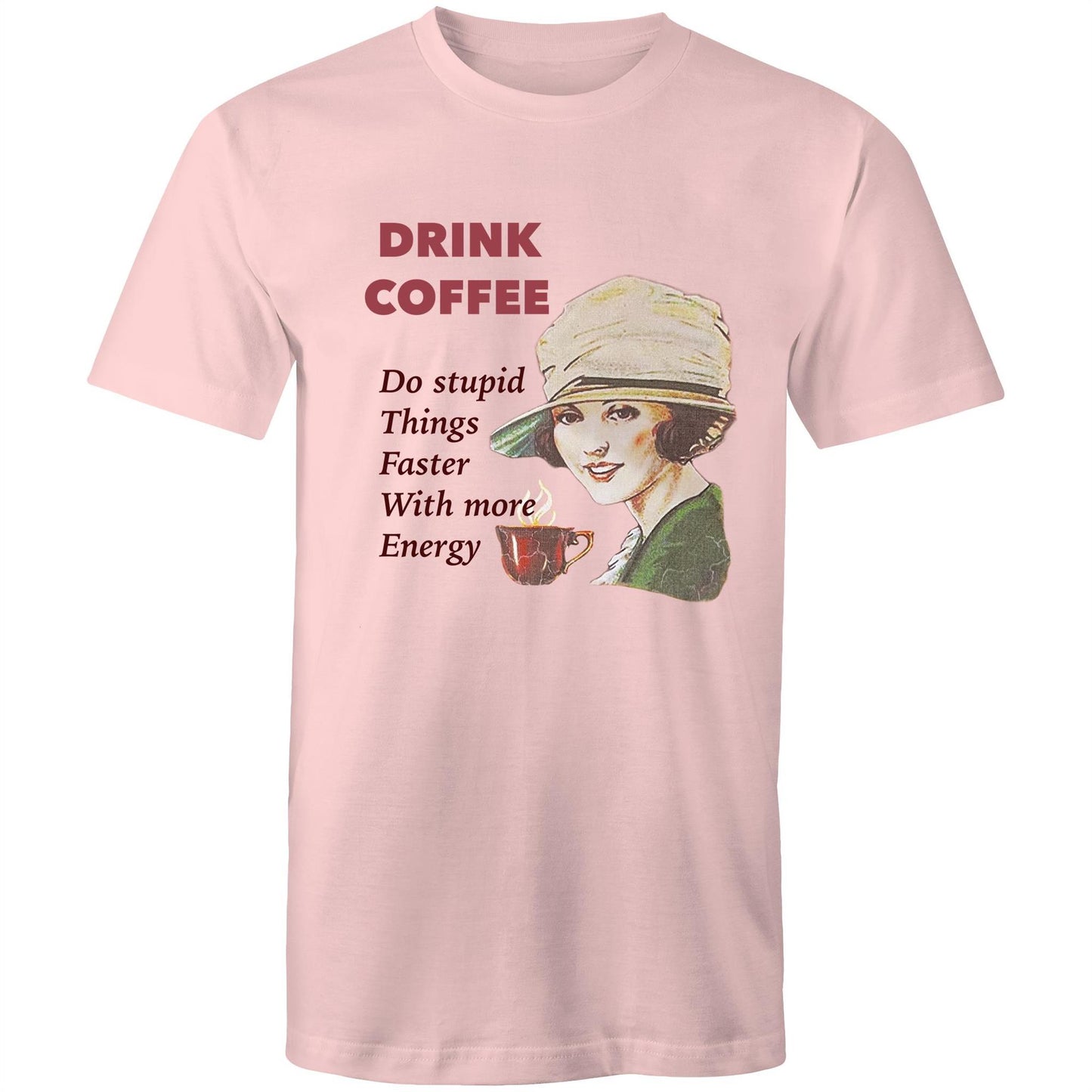 Mens t-shirt - Drink Coffee (Free shipping)