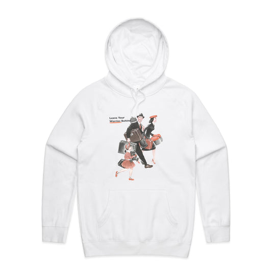 Hoodie - Leave Your Worries Behind (Free shipping)