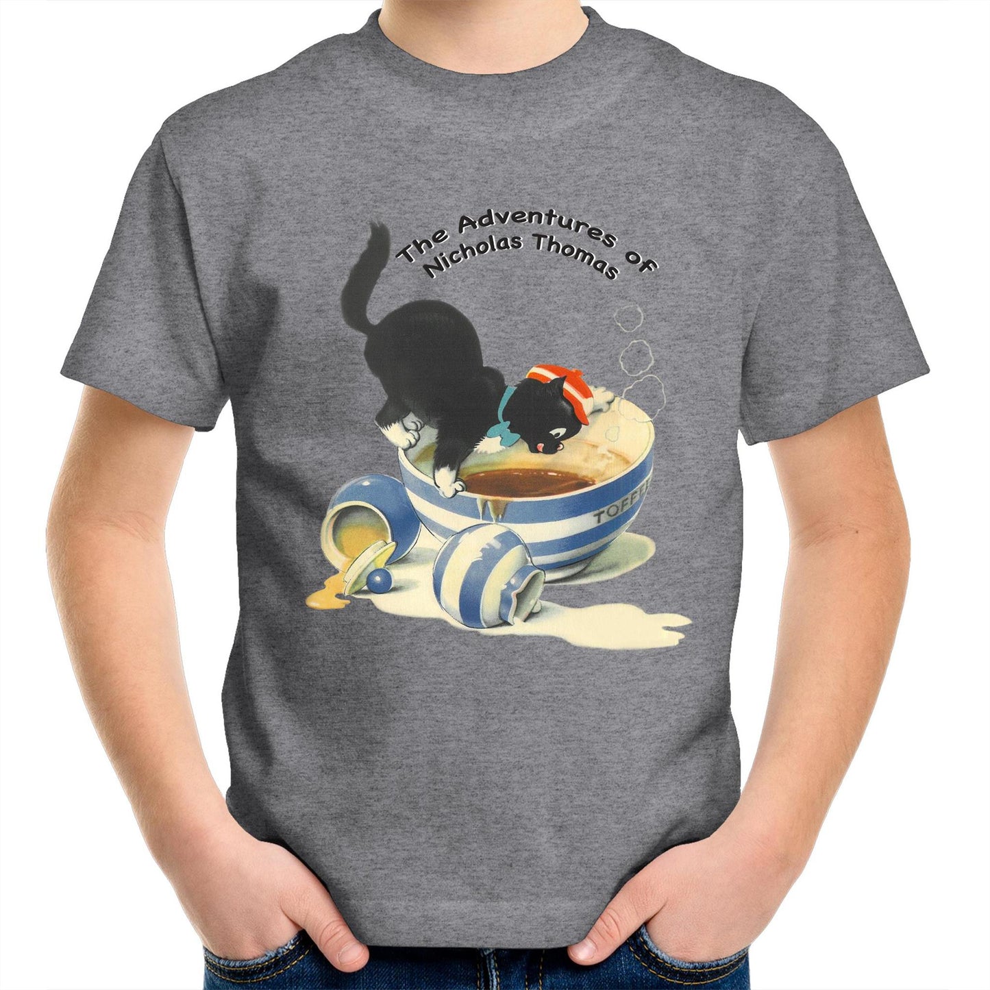 Kids T-Shirt _ The Adventures of Nicholas Thomas 2 Free shipping)