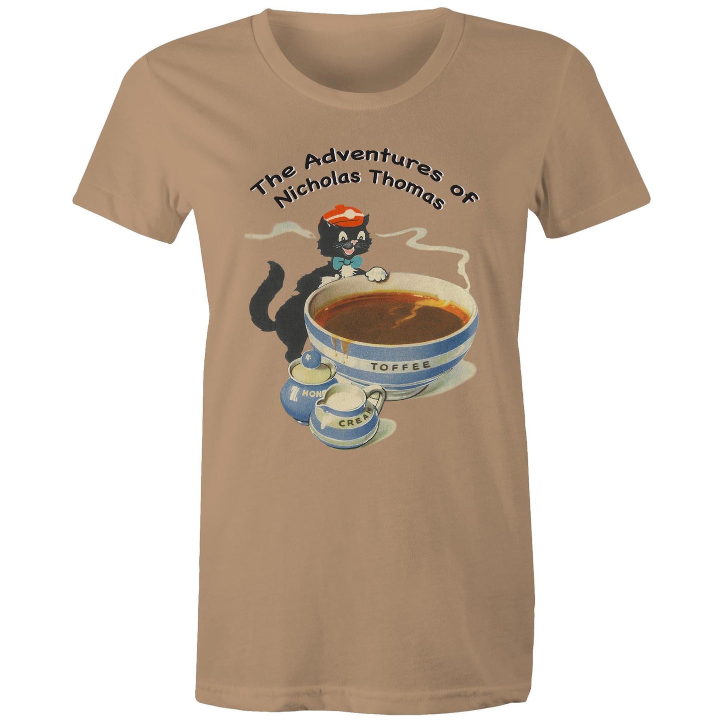 Women's T-shirt - The Adventures of Nicholas Thomas 1 (Free shipping)