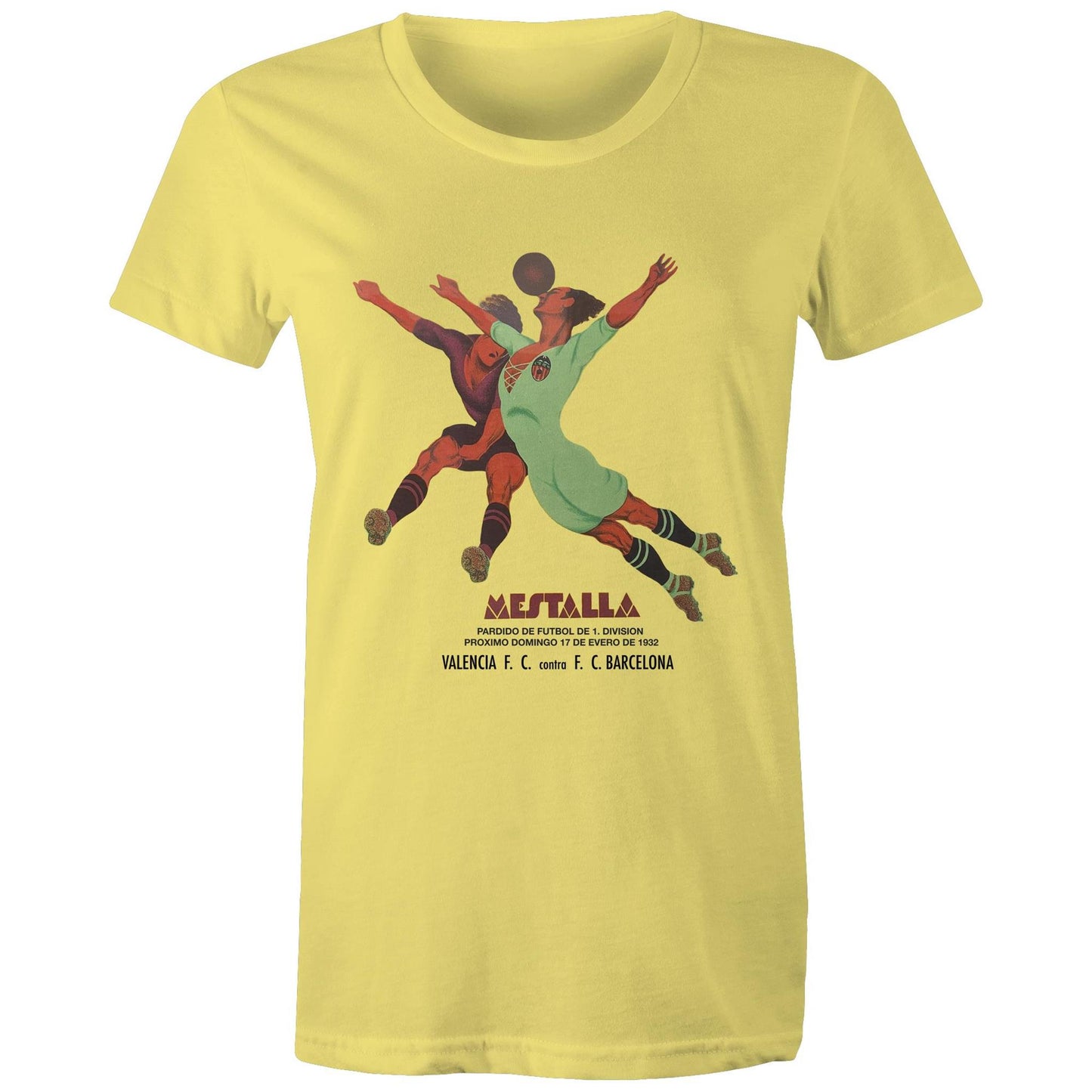 Women's t-shirt - Soccer Advertisement from 1932