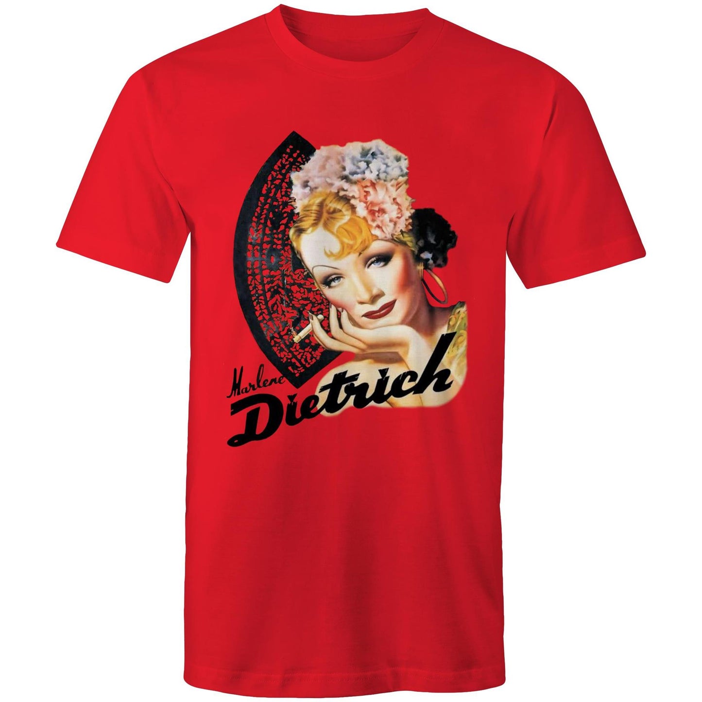 Mens T-Shirt - Marlene Dietrich (Free shipping)