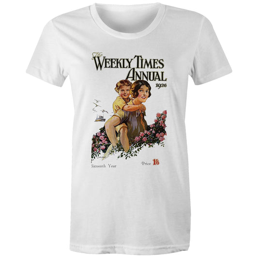 Women's T-Shirt - Weekly Annual Times September 1926