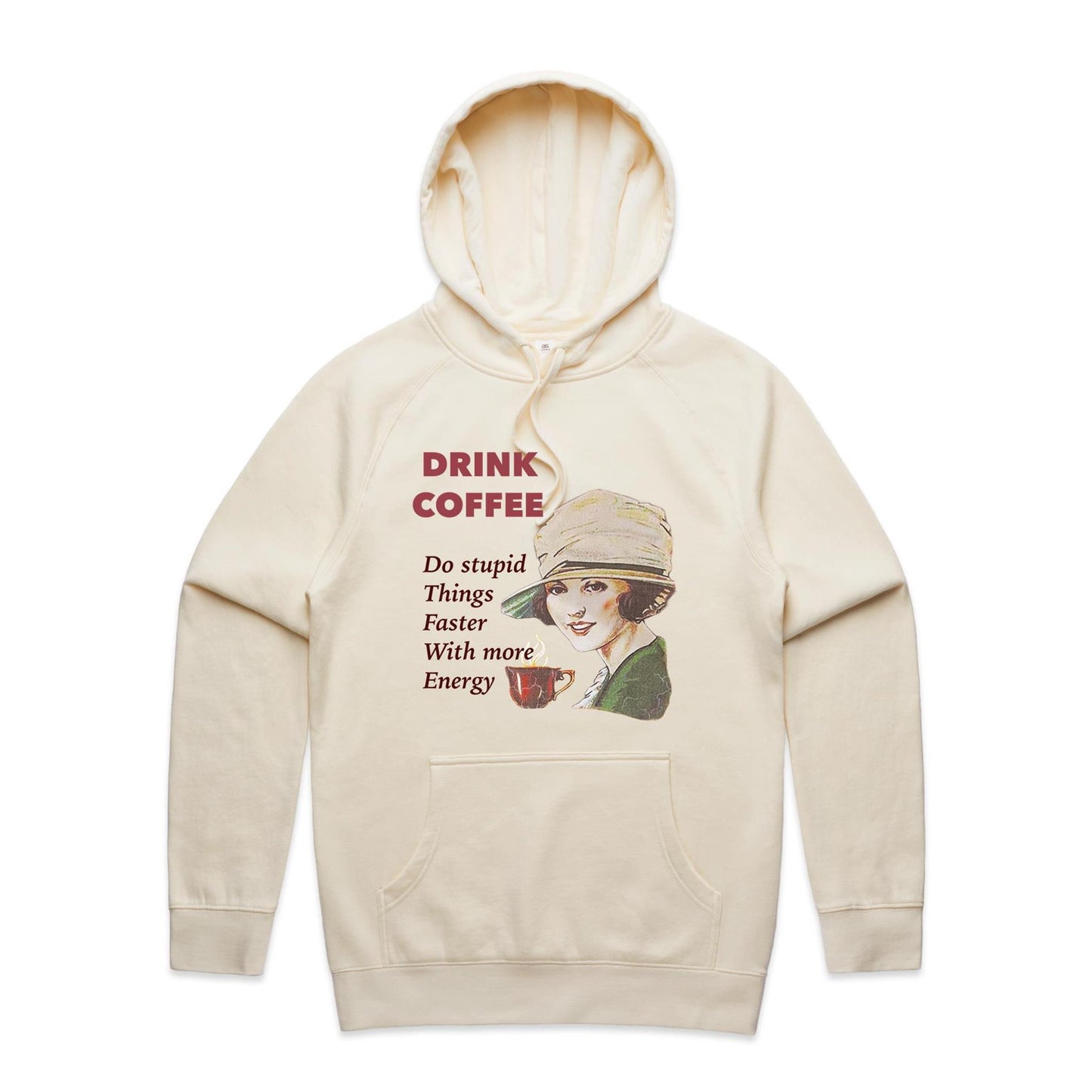 Hoodie - Drink Coffee (Free shipping)