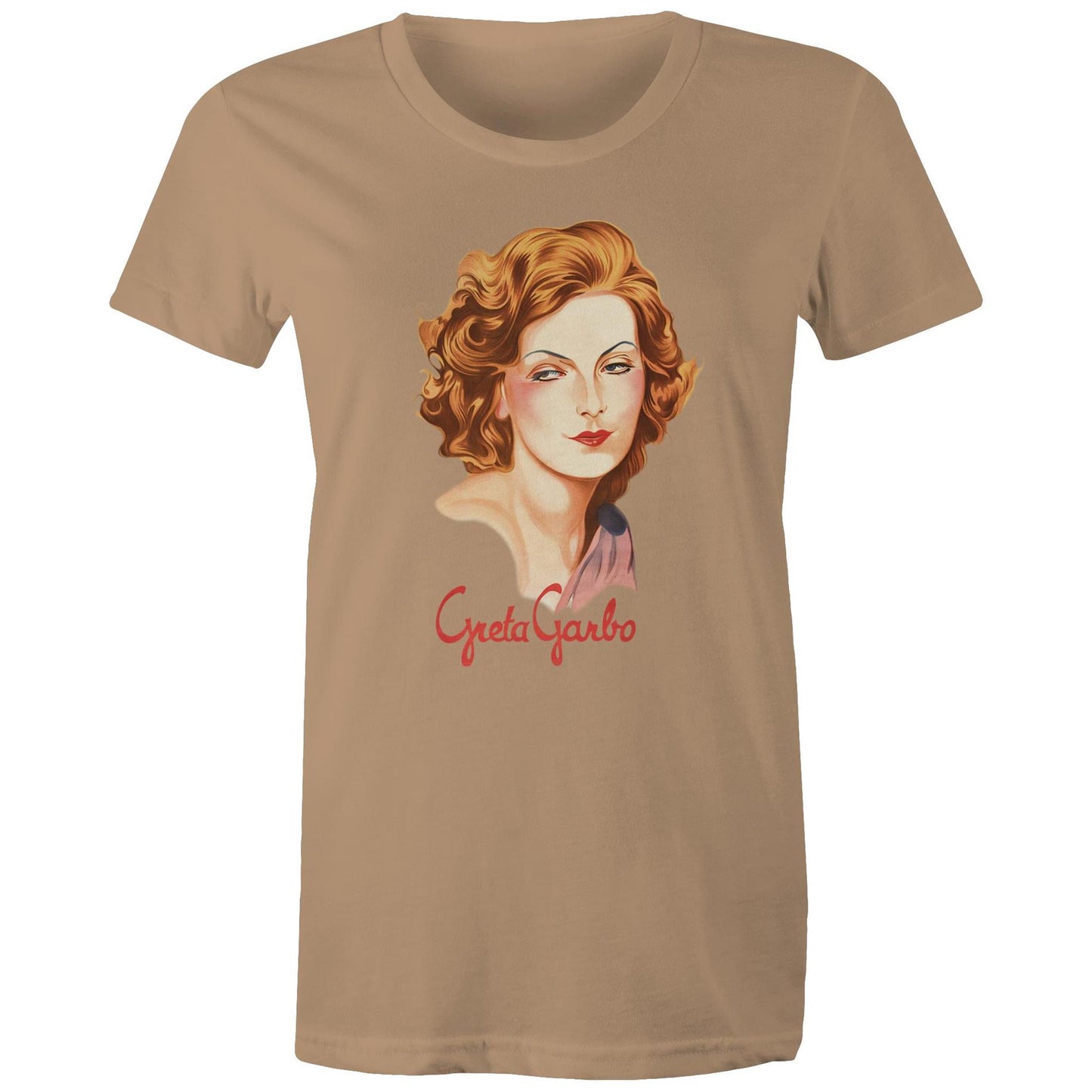 Women's t-shirt - Greta Garbo (Free shipping)