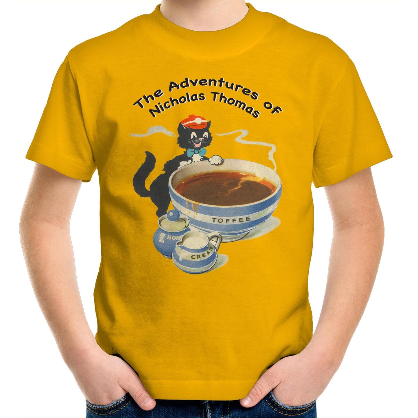 Kids T-Shirt - The Adventures of Nicholas Thomas 1