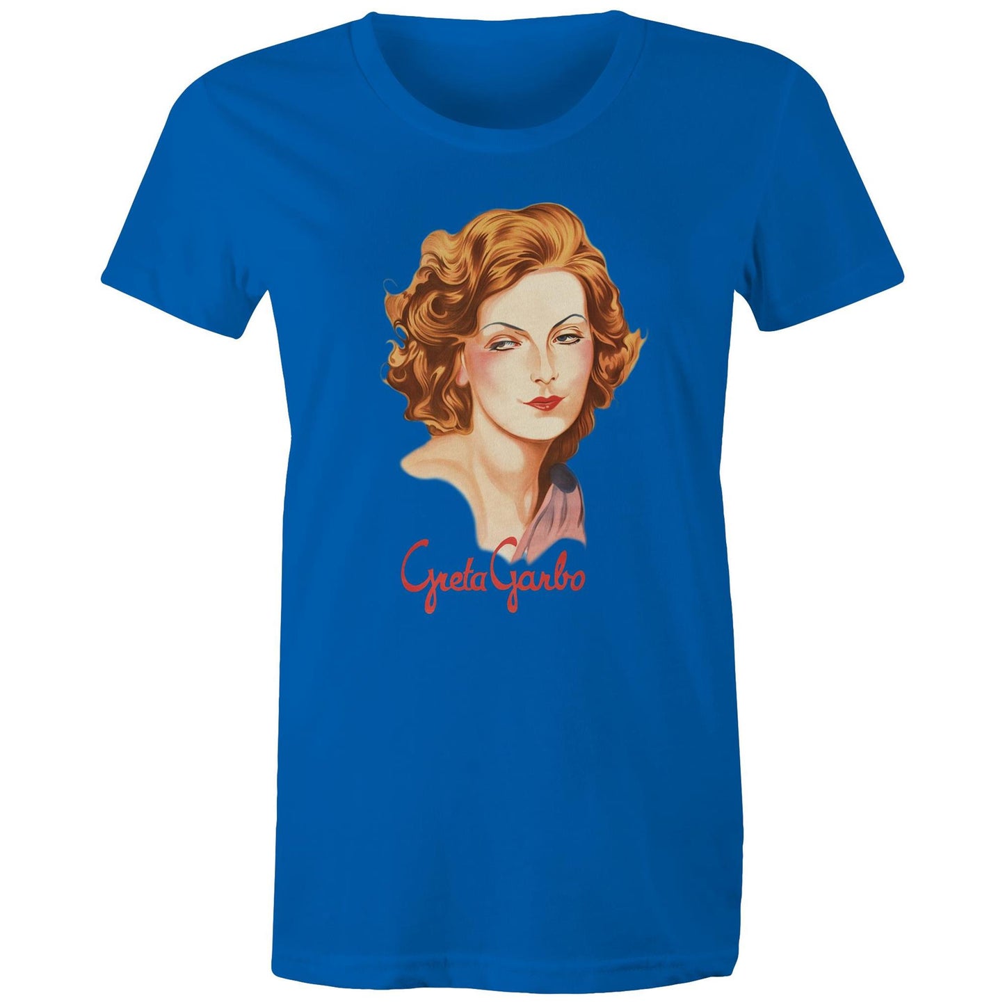 Women's t-shirt - Greta Garbo (Free shipping)