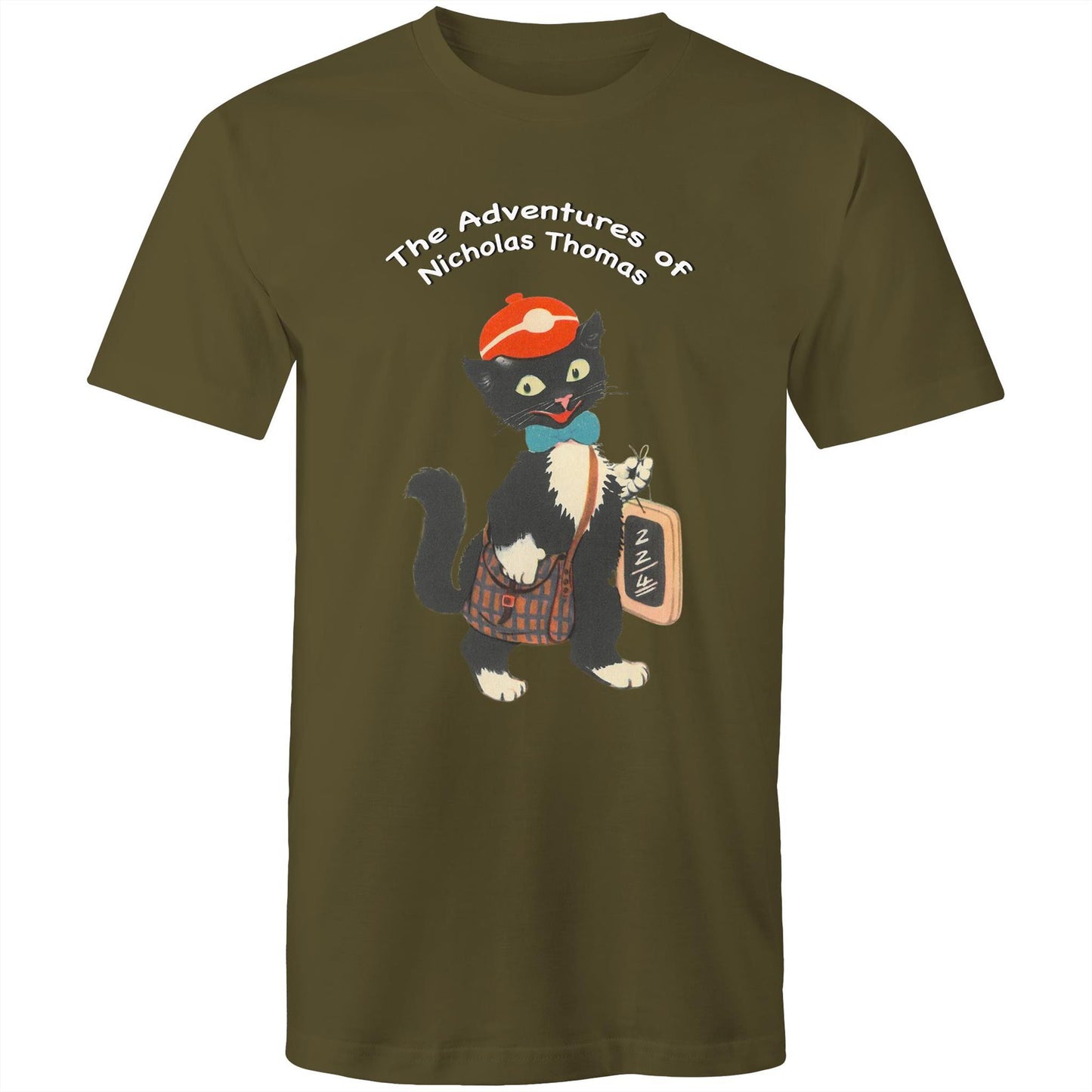 Mens T-Shirt - The Adventures of Nicholas Thomas (Free shipping)