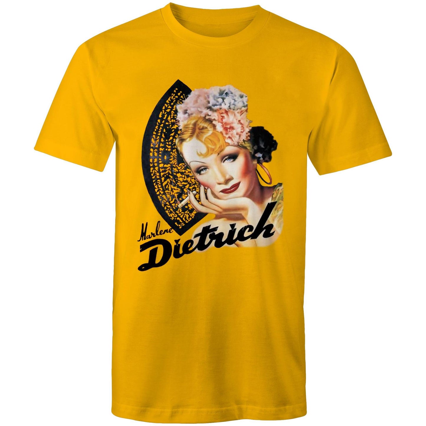 Mens T-Shirt - Marlene Dietrich (Free shipping)