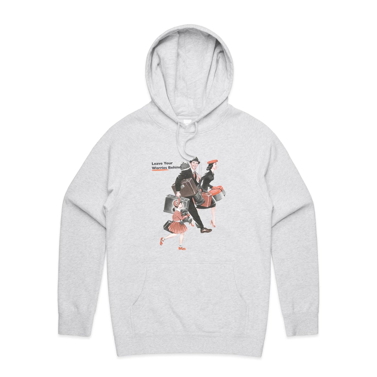 Hoodie - Leave Your Worries Behind (Free shipping)