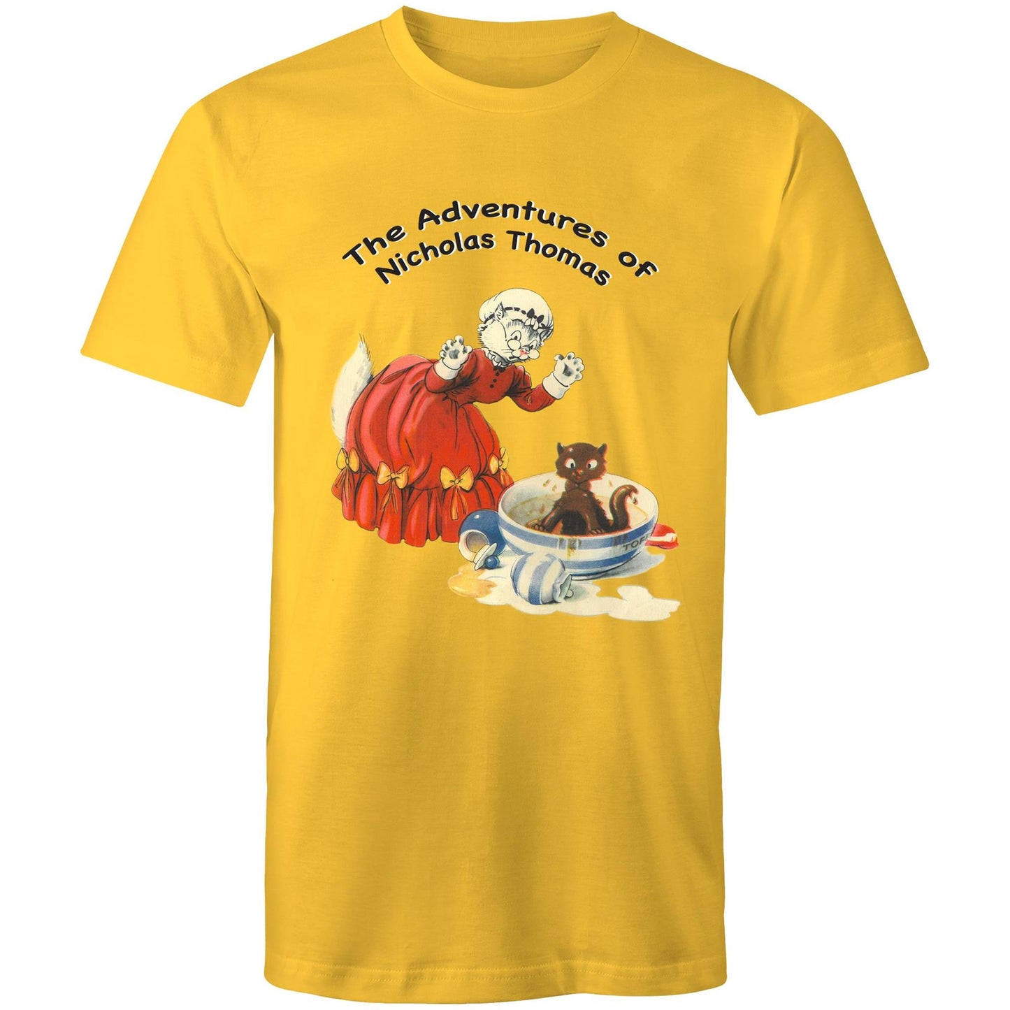 Mens T-Shirt - The Adventures Nicholas Thomas 3 (Free shipping)