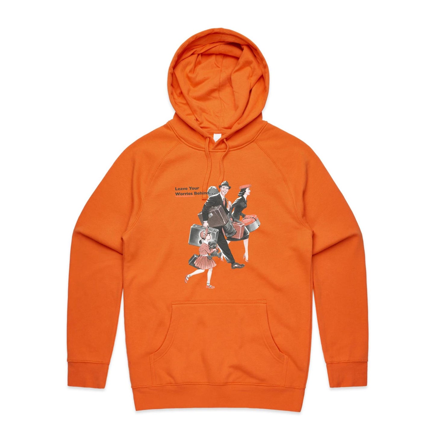 Hoodie - Leave Your Worries Behind (Free shipping)