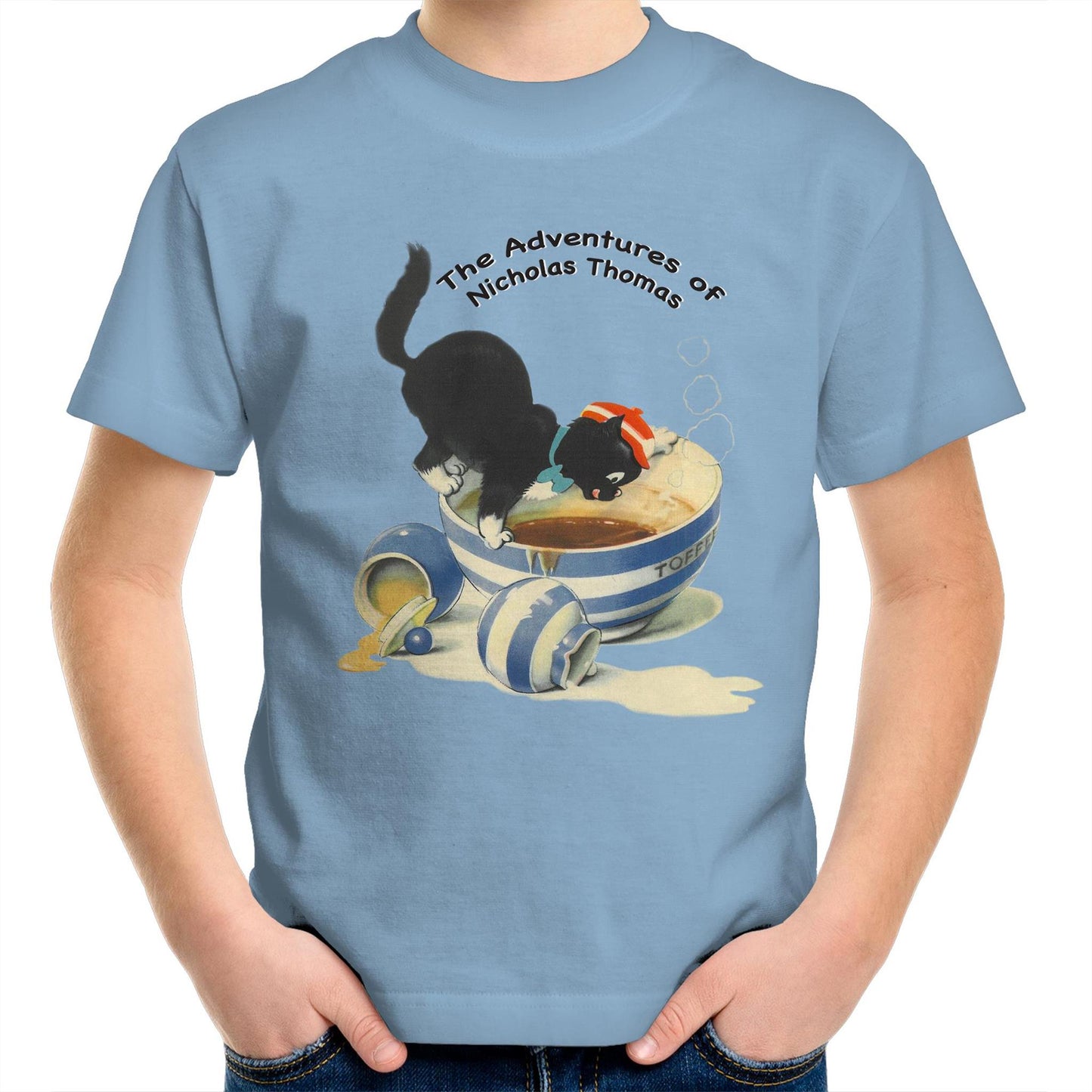 Kids T-Shirt _ The Adventures of Nicholas Thomas 2 Free shipping)