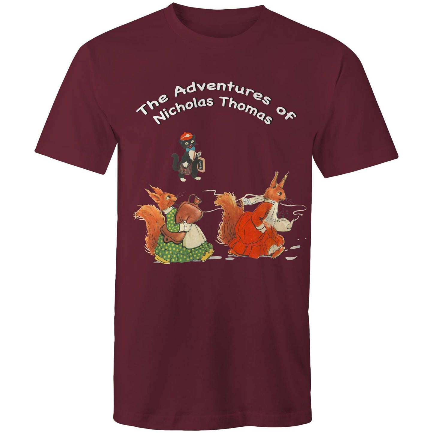 Mens T-Shirt - The Adventures of Nicholas Thomas 7 (Free shipping)