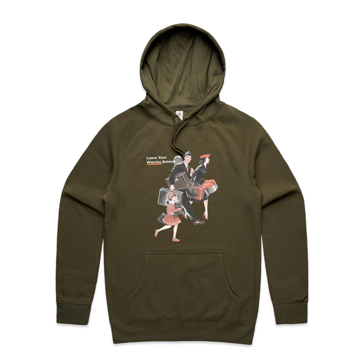 Hoodie - Leave Your Worries Behind (Free shipping)