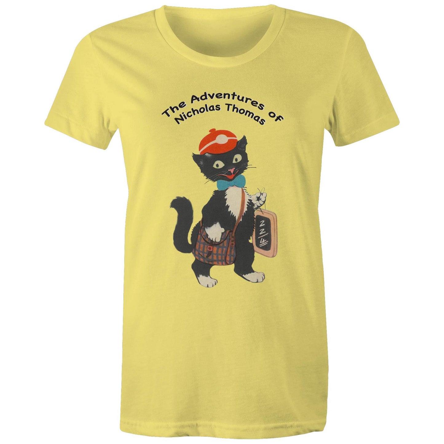 Women's T-shirt - The Adventures of Nicholas Thomas (Free shipping)