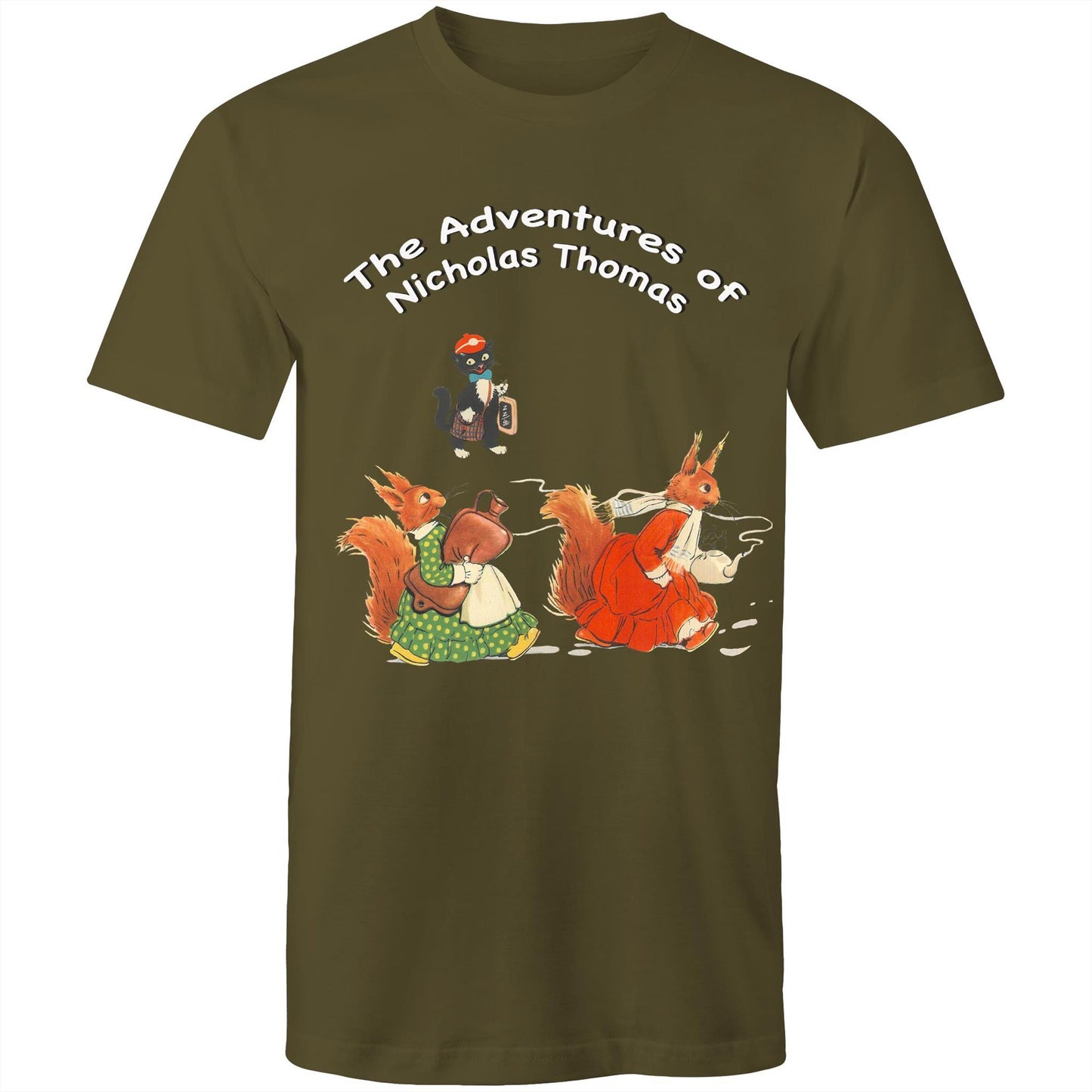 Mens T-Shirt - The Adventures of Nicholas Thomas 7 (Free shipping)