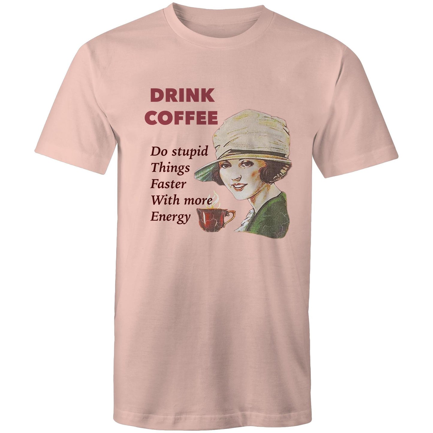 Mens t-shirt - Drink Coffee (Free shipping)