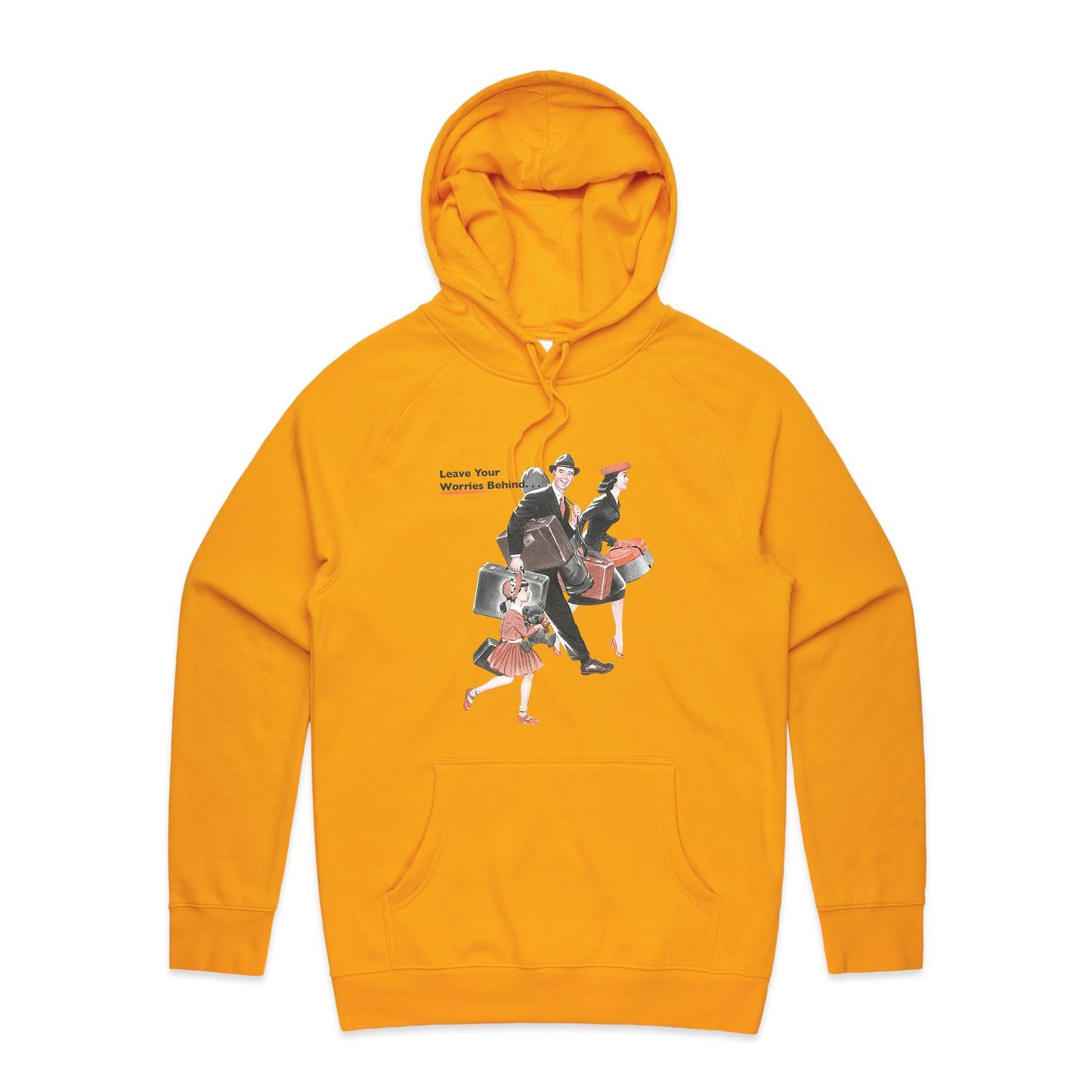 Hoodie - Leave Your Worries Behind (Free shipping)