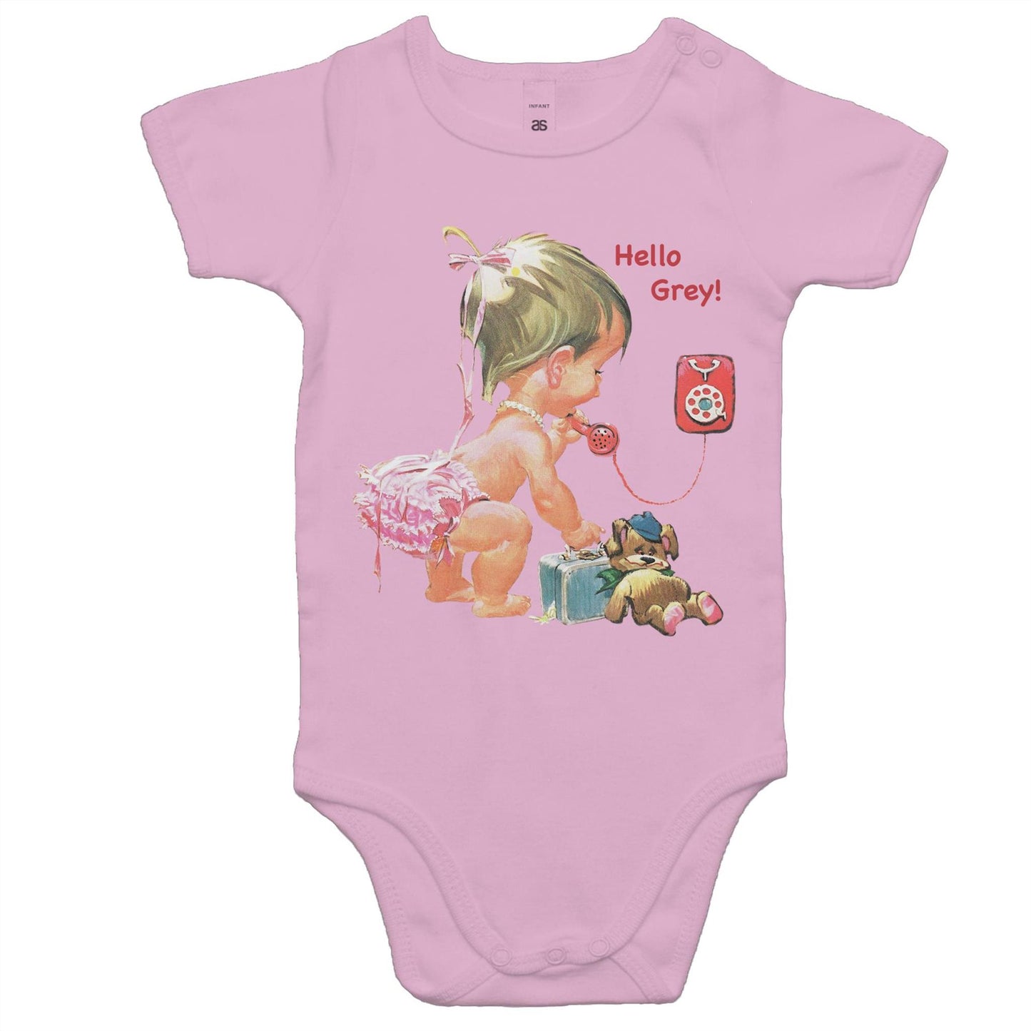 Baby Onesie Romper - Calling Long Distance (Free shipping)