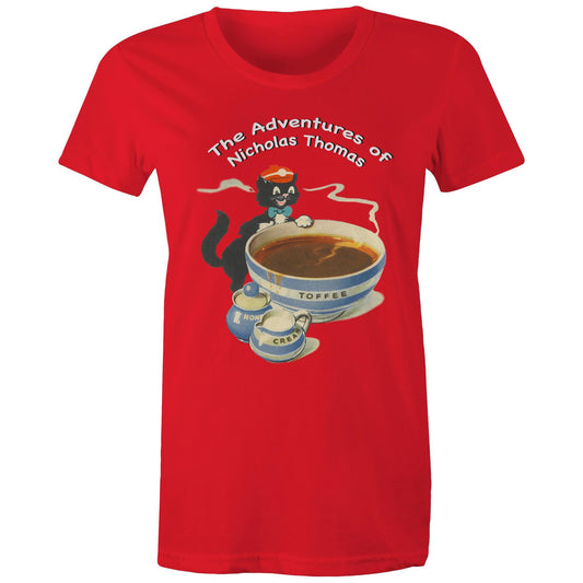 Women's T-shirt - The Adventures of Nicholas Thomas 1 (Free shipping)