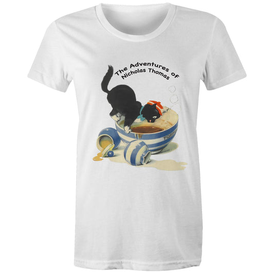 Women's T-shirt - The Adventures of Nicholas Thomas 2 (Free shipping)