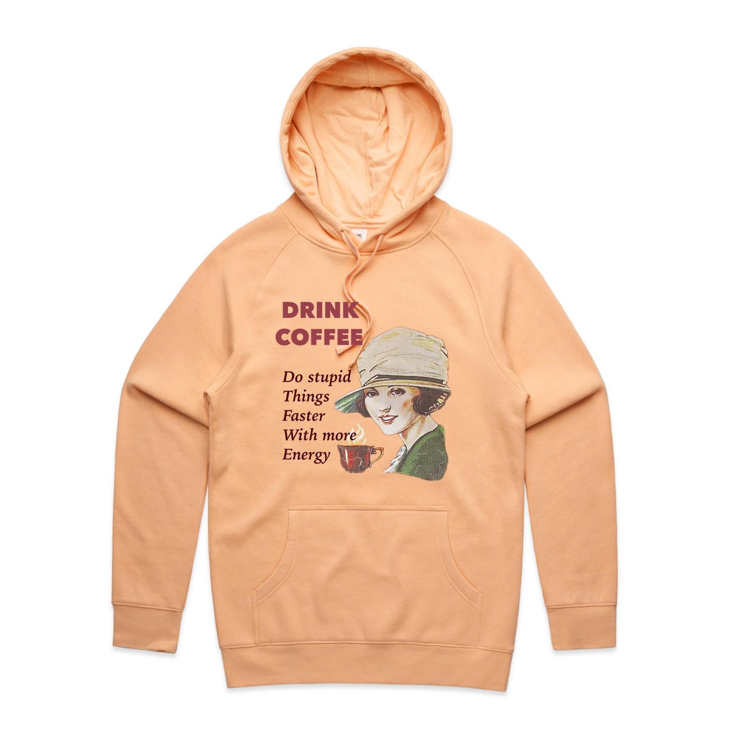 Hoodie - Drink Coffee (Free shipping)